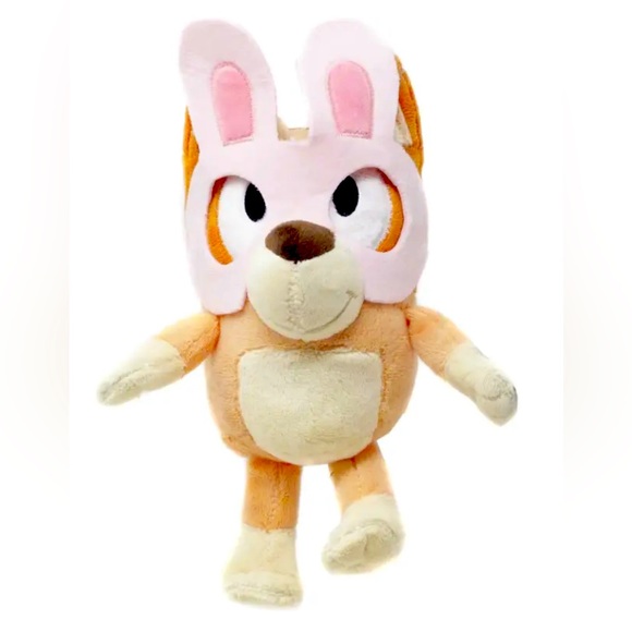 Other - 2024 Easter Bluey & Friends BINGO with Bunny Mask 10" Small Plush - NWT